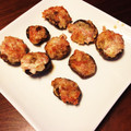 theory88's cooksnap of when they made トースターで簡単！しいたけのマヨハム乗せ.