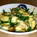 みぃぼーず's cooksnap of when they made ささみと韮としめじのカレーマヨネーズ和え.