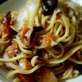 ひなさわん's cooksnap of when they made ひとりランチ♪ちくわ焼きそば.