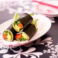 ニコニコまっきー's cooksnap of when they made 恵方巻きサラダ　少しだけ鬼はうち.