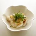 puniＫ's cooksnap of when they made イカとあぶりうす揚げのとろろあえ♪.
