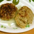 蓮梛のママ's cooksnap of when they made 油を使わずヘルシー☆鶏つくねハンバーグ.