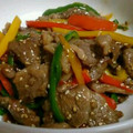 yukipapa's cooksnap of when they made 牛コマ肉と野菜のオイスターソース炒め.