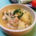 みそじーさん's cooksnap of when they made 　冬瓜と鶏ひき肉のあんかけ.