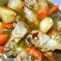 けんちゃんひーちゃん's cooksnap of when they made 手羽元肉とジャガイモの甘辛煮♡.