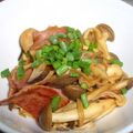 いなばにぃ's cooksnap of when they made きのこたっぷりにんにくバター炒め.