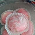 natushale's cooksnap of when they made 幸せの味＊いちごの生クリーム大福♥.