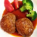 時短だいすき's cooksnap of when they made 簡単！卵不要★煮込み風豆腐ハンバーグ.
