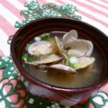 赤い電話's cooksnap of when they made あさりの味噌汁.