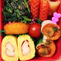 ♪ｍａｉ♪'s cooksnap of when they made お弁当に♪クルクル竹輪のコチュマヨ焼き.
