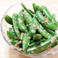 シゲマツヤ's cooksnap of when they made スナックえんどうのおかかマヨ醤油和え.