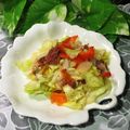 mielle's cooksnap of when they made キャベツとコンビーフの簡単野菜炒め.