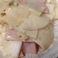 やえまりも's cooksnap of when they made 大根とハムの柚子胡椒マヨポン★サラダ.