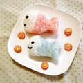 komutatata's cooksnap of when they made カラフル　⋆おさかなおにぎり⋆.