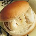 あさゆう！！'s cooksnap of when they made 挑戦者求む！！バナナマヨサンド.