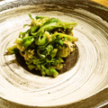真さん's cooksnap of when they made 蕗の薹の胡麻みそ和え.