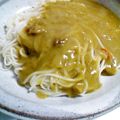 むぴょこぴょこん's cooksnap of when they made 超簡単！美味しいカレーそうめん.