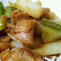 いちごしぇぃく's cooksnap of when they made 鶏もも肉とねぎの照り焼き！.