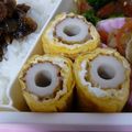 ピンクのたまご's cooksnap of when they made ★ちくわ巻き巻き卵焼き★.