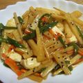 リナリオ's cooksnap of when they made とろりん豆腐★:ﾟ*'しゃきしゃき野菜のきんぴらのせ.