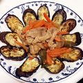 きえこ's cooksnap of when they made かなり手抜き♪なすで豚こま巻き.
