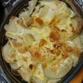 恭子。's cooksnap of when they made 新じゃがと新玉ねぎの簡単グラタン.