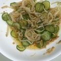 あかえりんご's cooksnap of when they made ☆もやしときゅうりのなめ茸あえ☆.