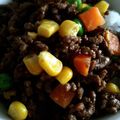 にゃにゃママたん's cooksnap of when they made 野菜たっぷり挽き肉そぼろ.