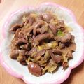 mai☆☆'s cooksnap of when they made つまみに最高！砂肝のガーリック炒め☆.