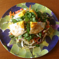 ブランディ's cooksnap of when they made タイ風★目玉焼きと野菜のサラダ.