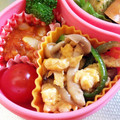 ペキボン's cooksnap of when they made 簡単！ふんわり卵とピーマン炒め.