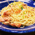 まさおやん's cooksnap of when they made 残り鮭で和風パスタ.