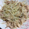 CARRY☆'s cooksnap of when they made 豚バラともやしの炒めもの♪♫♬.