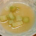 nicowa's cooksnap of when they made ブロッコリーの茎スープ.