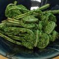 なななぁにつくろ♪'s cooksnap of when they made 山菜の季節ですね、こごみの胡麻和え.