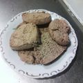 和菓子大好き☆'s cooksnap of when they made かたっ！黒ごまときなこのはちみつクッキー.