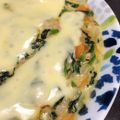 ｍｋちゃん's cooksnap of when they made かぼちゃとほうれん草の味噌グラタン.