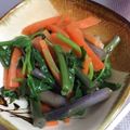ｅｃｈｏｅｃｈｏ's cooksnap of when they made しどけともやしの胡麻ナムル.