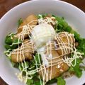 Kananobi's cooksnap of when they made ★鶏胸肉deこってり柔らかテリタマヨ丼★.