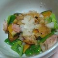 MilkLove's cooksnap of when they made 揚げ野菜をおろしポン酢で食べる。.