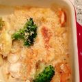 ululun's cooksnap of when they made ♡鶏ムネ肉とエビのマカロニグラタン♡　.