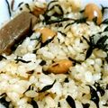 ココァ's cooksnap of when they made ひじき煮リメイク炊込みご飯＊とバター＊.