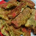 猫耳さん's cooksnap of when they made かにかまと青のりのピカタ.