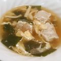 ぷけママ's cooksnap of when they made シュウマイ・筍スープ〜包丁不要.