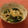 光美ママ's cooksnap of when they made 揚げ玉と小松菜の煮びたし.