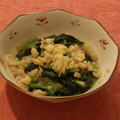 光美ママ's cooksnap of when they made 揚げ玉と小松菜の煮びたし.