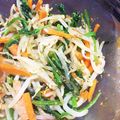 KAWAMINA's cooksnap of when they made 焼肉に！簡単☆美味しい☆ナムル.