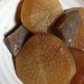 くまだうどん's cooksnap of when they made 大根とコンニャクの煮物.