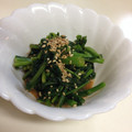 m0629's cooksnap of when they made 菜の花のからし和え.