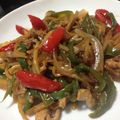 marikotty's cooksnap of when they made お店の味！青椒肉絲.